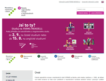 Tablet Screenshot of frrms.mendelu.cz