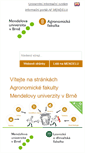 Mobile Screenshot of af.mendelu.cz
